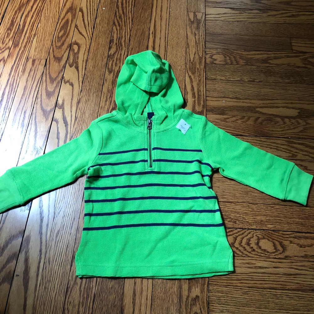 Baby Gap half zip with hood.